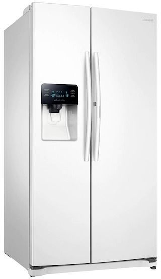 Samsung 24.7 Cu. Ft. White Side-By-Side Refrigerator 7
