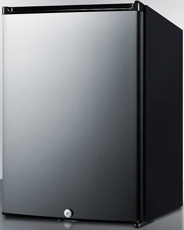 Summit® 1.1 Cu. Ft. Stainless Steel Compact Refrigerator 1