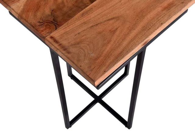 Progressive® Furniture Layover Iron/Natural Accent Table-3