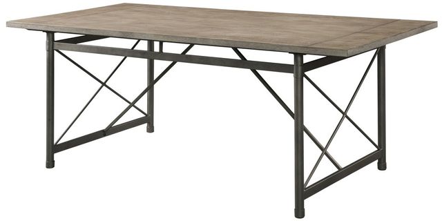 ACME Furniture Kaelyn II Gray Oak and Sandy Gray Dining Table