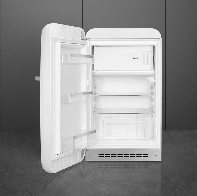 Smeg Retro Style 4.5 Cu. Ft. White Compact Refrigerator-3
