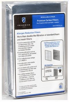 Friedrich Premium 3-Piece Carbon Filters