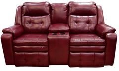 Southern Motion™ Inspire Power Headrest Double Reclining Console Sofa