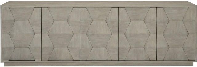 Bernhardt Linea Cerused Greige Entertainment Console 384870g Furniture City Design Studio