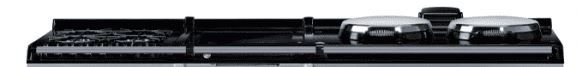 AGA eR7 210 Classic Cast Iron 83" White Slide In Dual Fuel Range-1
