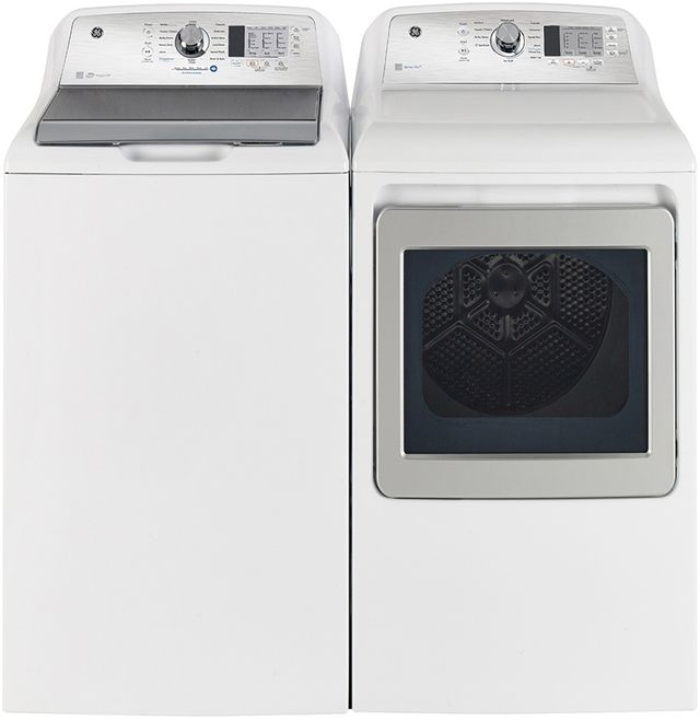 GE® 5.2 Cu. Ft. White Top Load Washer 2