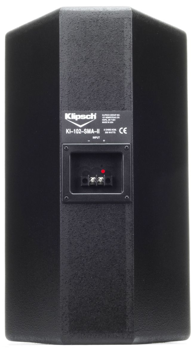 Klipsch® Professional Black KI-102-SMA-II 8" Trapezoidal Loudspeaker 12