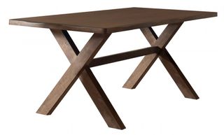 Coaster® Alston X-shaped Knotty Nutmeg Dining Table