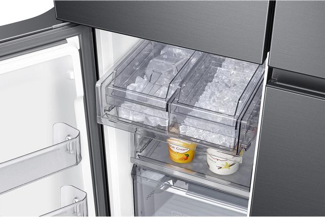 Samsung 22.5 Cu. Ft. Fingerprint Resistant Black Stainless Steel Counter Depth French Door Refrigerator 8