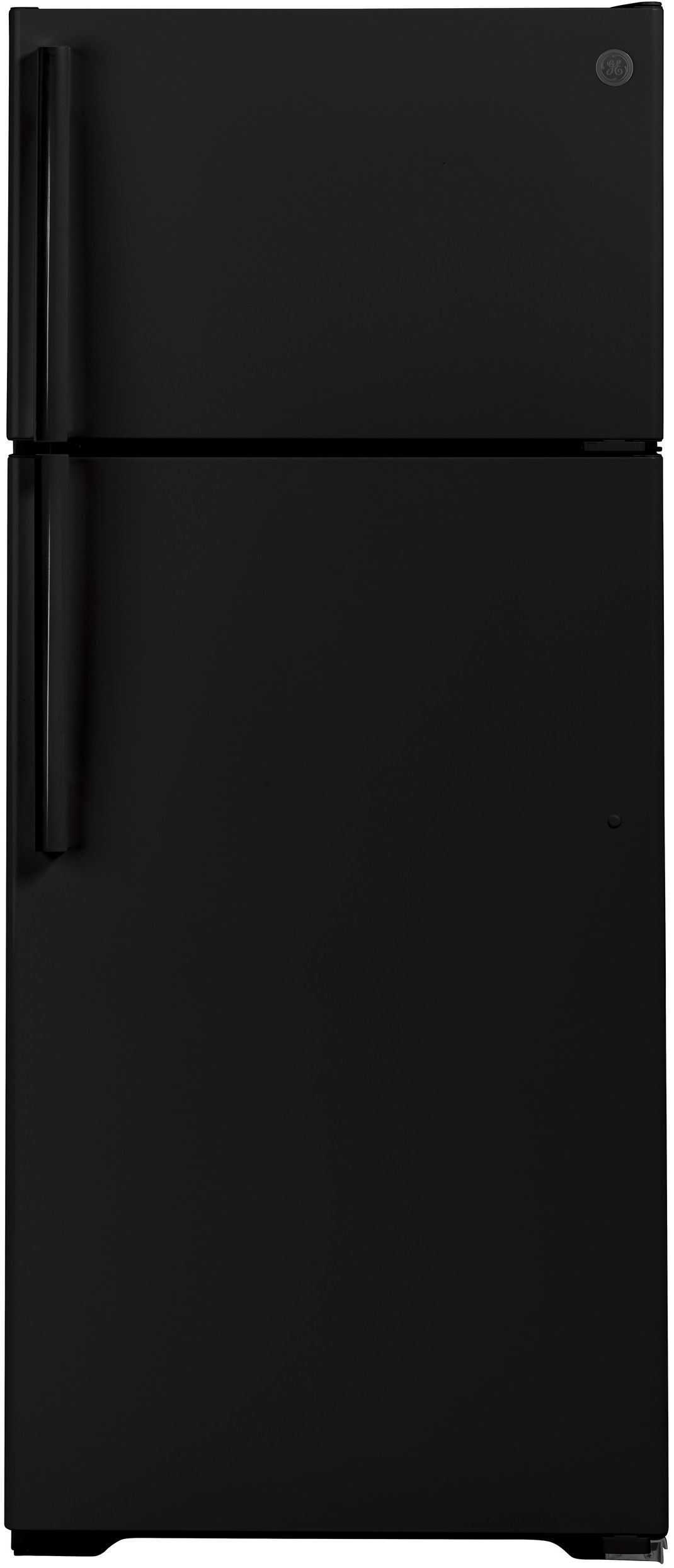 GE® 17.5 Cu. Ft. Black Top Freezer Refrigerator-GTS18HGNRBB