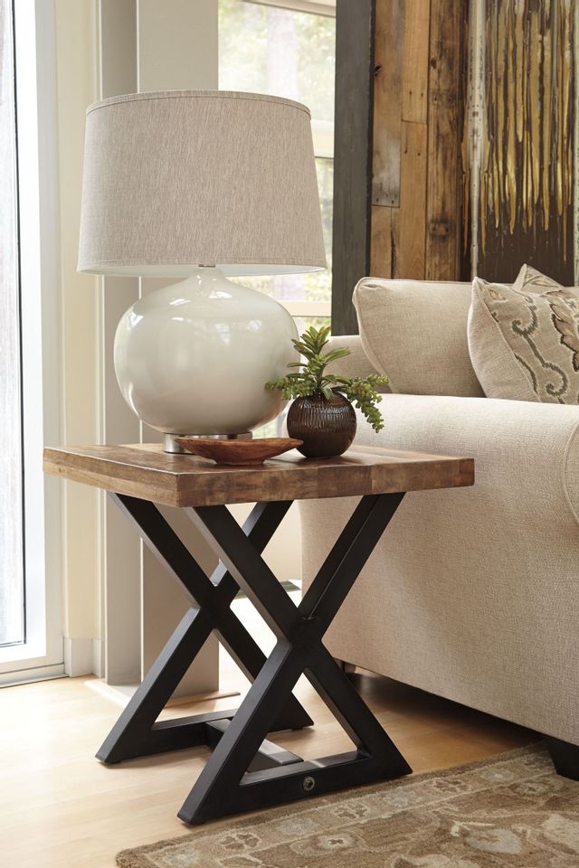 Signature Design by Ashley® Wesling Light Brown End Table-1