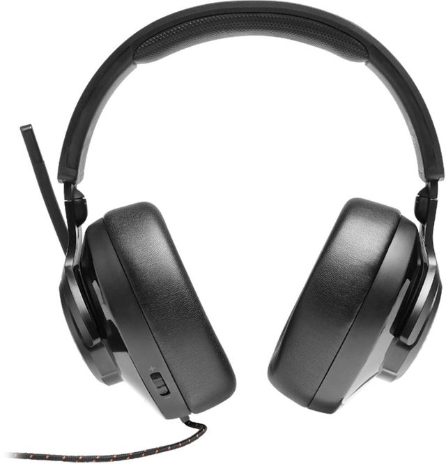 JBL Quantum 300 Black Wired Over-Ear Gaming Headphones with Mic 1