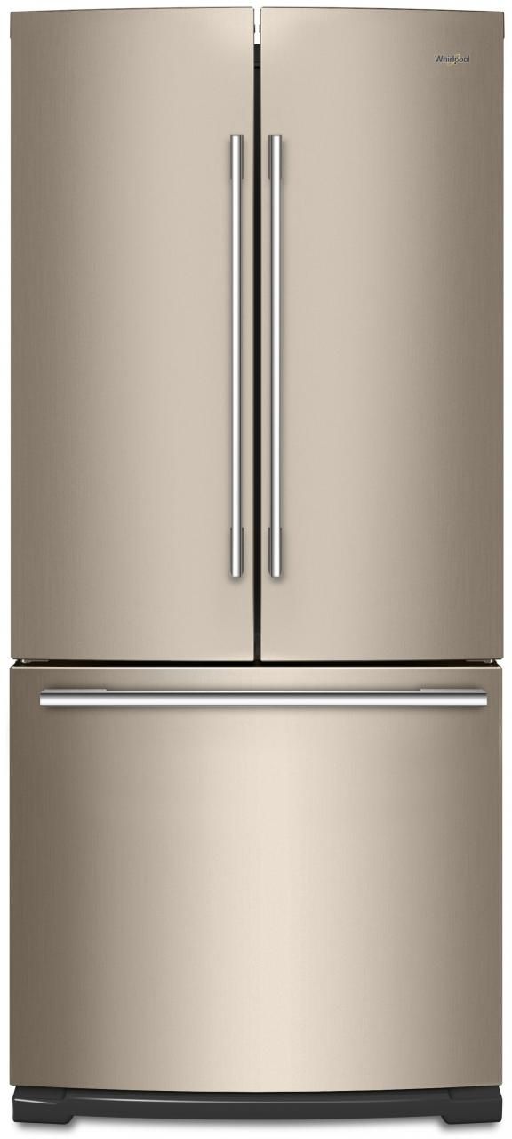 Whirlpool® 19.68 Cu. Ft. French Door Refrigerator-Sunset Bronze 0