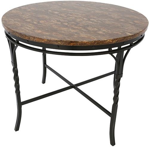 Bernards Tuscan Casual 45" Round Dining Table