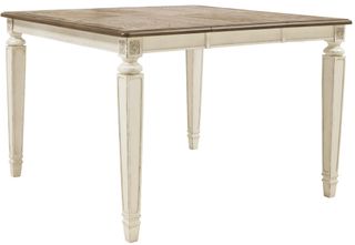 Signature Design by Ashley® Realyn Two-Tone Square Counter Height Extension Table