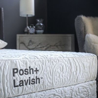 Posh+Lavish™ Restore Medium Latex California King Mattress 0
