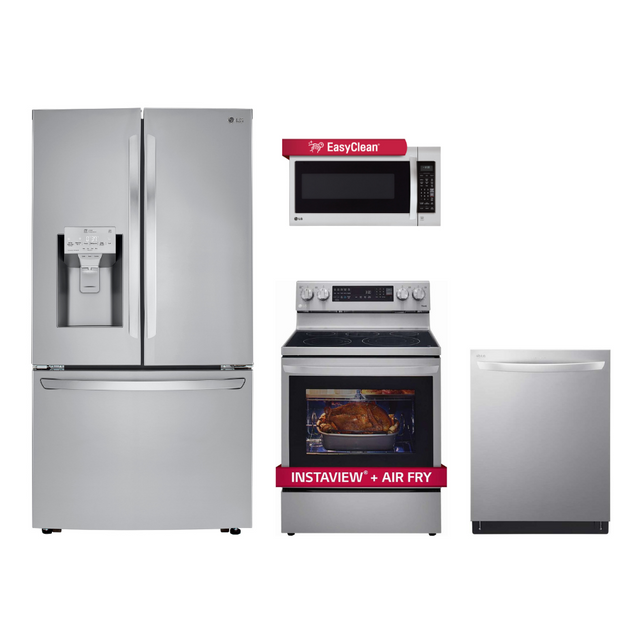 4 Piece LG Stainless Steel Kitchen Package