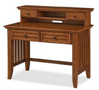 homestyles® Lloyd Brown Desk with Hutch
