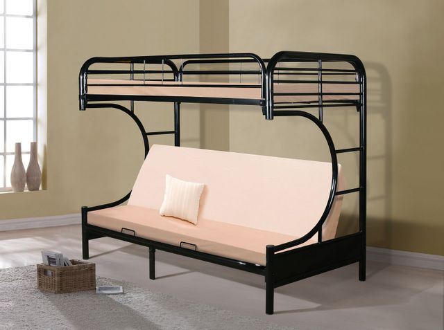 Donco Trading Company C-Shape Futon Bunk Bed-0