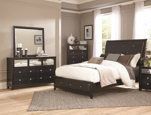 Kith Furniture Sydney 3-Piece Brown Queen Bedroom Set