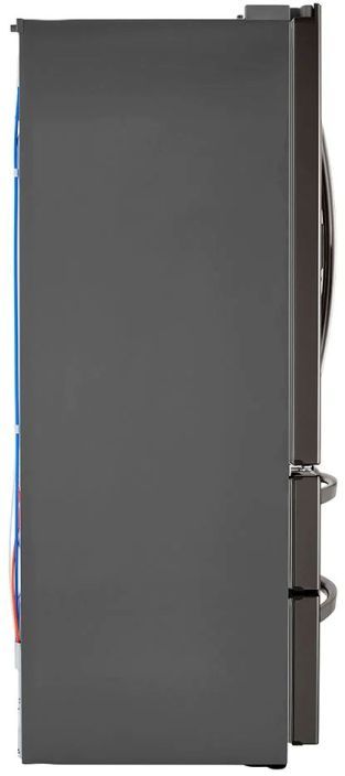 LG 22.0 Cu. Ft. Black Stainless Steel Counter Depth French Door Refrigerator 10