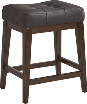 Walstead Place Brown Upholstered Kyoto Counter Stool