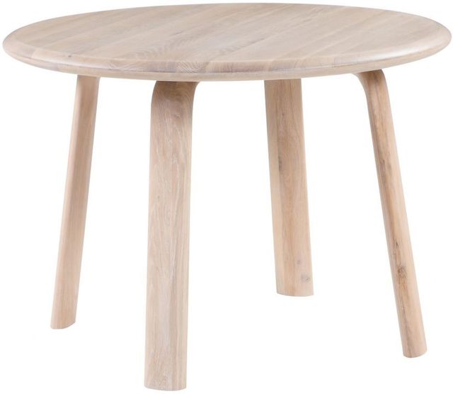 Moe's Home Collections Malibu White Oak Round Dining Table 2