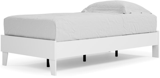 Signature Design by Ashley® Piperton White Twin Platform Bed-3