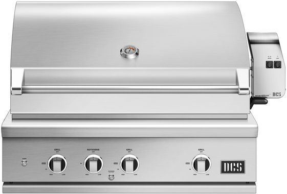DCS Series 9 36” Brushed Stainless Steel Built In Natural Gas Grill