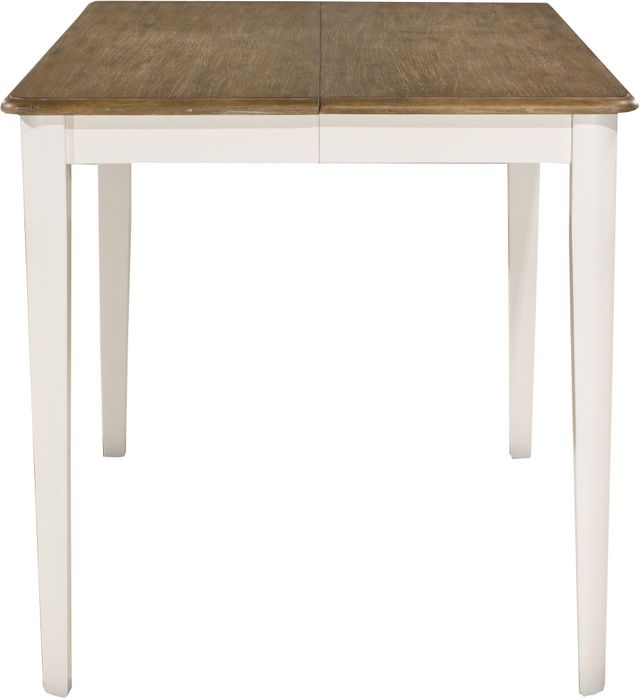 Hillsdale Furniture Bayberry White Counter Height 54” Extension Table 1