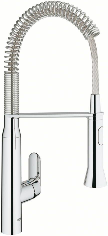 Grohe K7 StarLight Chrome Single-Handle Kitchen Faucet