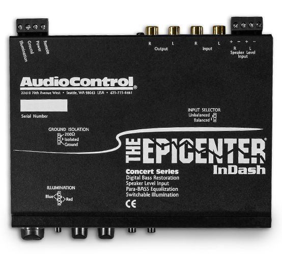 AudioControl® The Epicenter® In-Dash Bass Restoration Processor 0