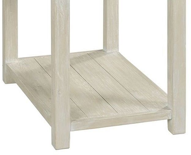 Hammary® Reclamation Place Beige Chairside Table 2