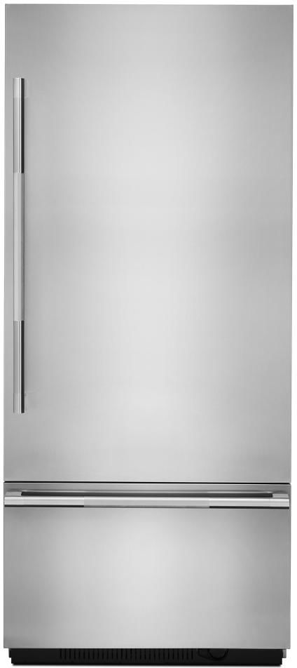 JennAir RISE™ 36" Stainless Steel Fully Integrated Built-In Bottom-Freezer Refrigerator Panel-Kit-0