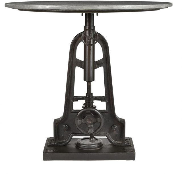 Moe's Home Collections Delaware Gray Adjustable Café Table 3