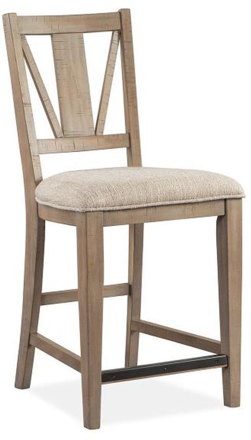 Magnussen Home® Paxton Place Dovetail Grey Counter Chair