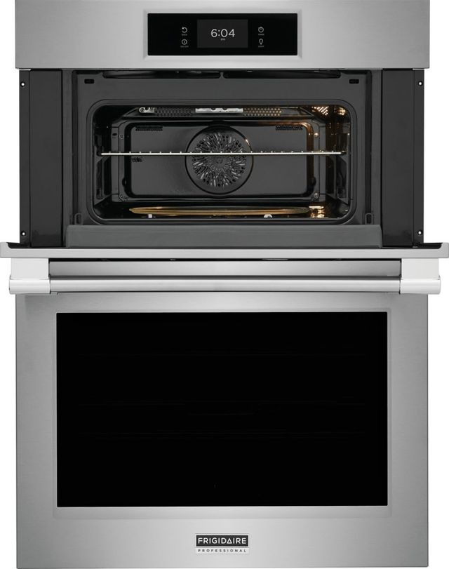 Frigidaire Professional 30'' Smudge-Proof® Stainless Steel Oven/Micro Combo Electrical Wall Oven-2