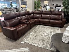 George 6 Pc Reclining Sectional