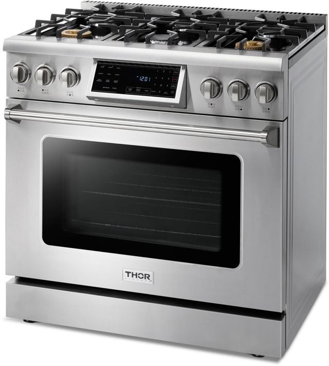 Thor Kitchen® Professional 36" Stainless Steel Pro Style Gas Range 4