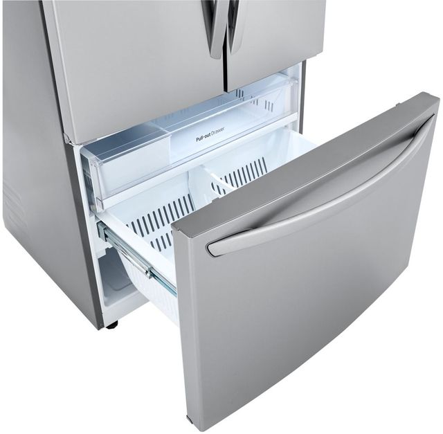 LG 22.8 Cu. Ft. PrintProof™ Stainless Steel Counter Depth French Door Refrigerator 5