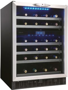Danby® 24" Black Stainless Steel Wine Cooler