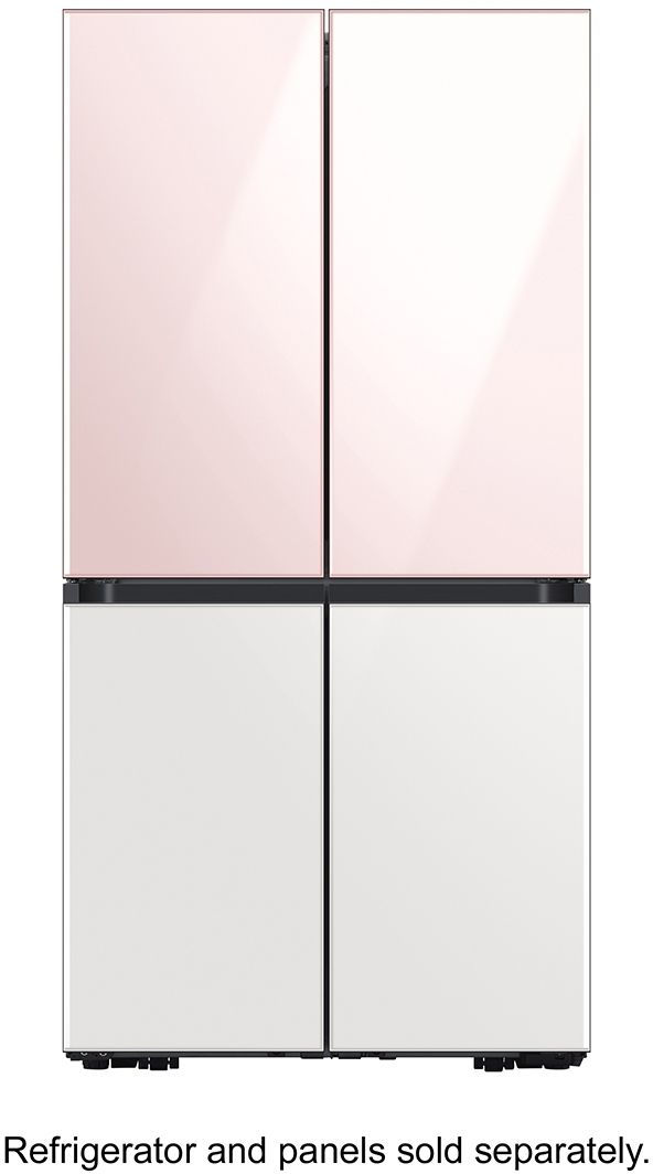 Samsung BESPOKE Rose Pink Glass Refrigerator Top Panel-2