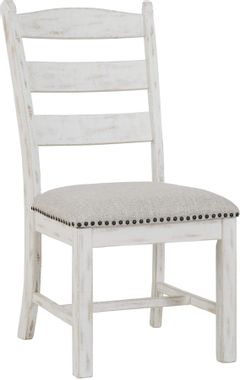 Signature Design by Ashley® Valebeck Beige/White Upholstered Dining Side Chair