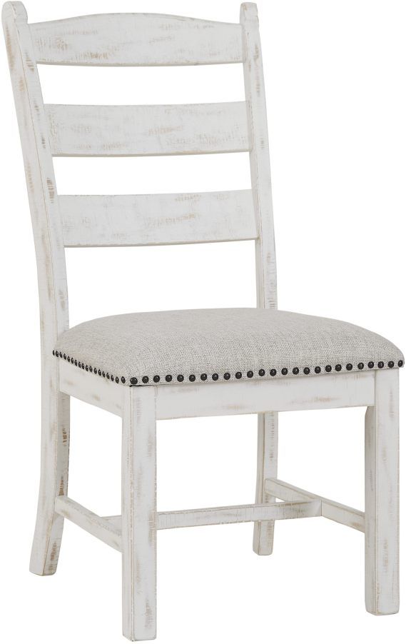 Signature Design by Ashley® Valebeck Beige/White Upholstered Dining Side Chair-0