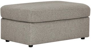 Kevin Charles Fine Upholstery® Noah Elevation Taupe Ottoman