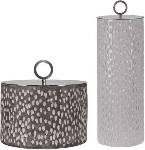 Uttermost® by Renee Wightman Cyprien 2-Piece Ceramic Containers
