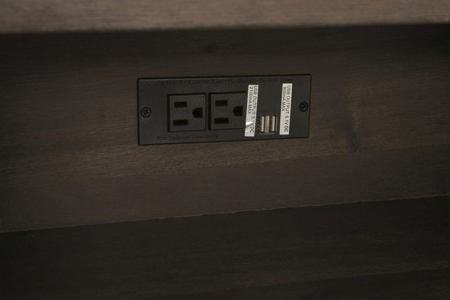 Vailbry Brown End Table with USB Ports 3
