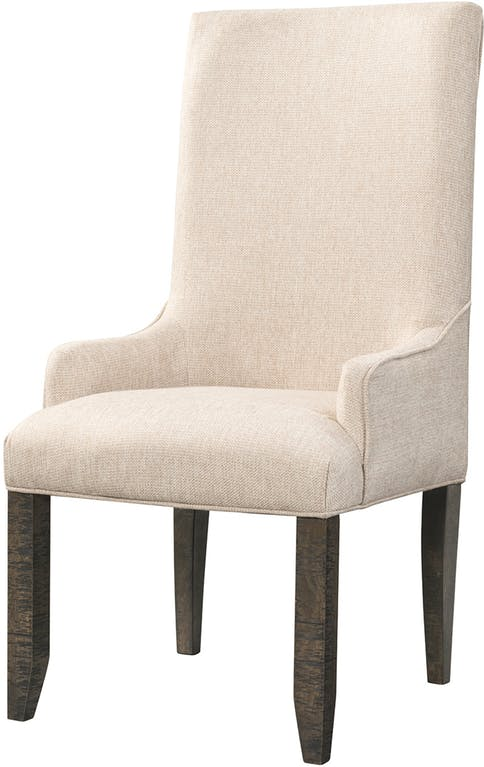 Elements International Stone Cream Parson Chair