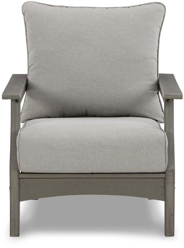 Signature Design by Ashley® Visola Gray Lounge Chair-1