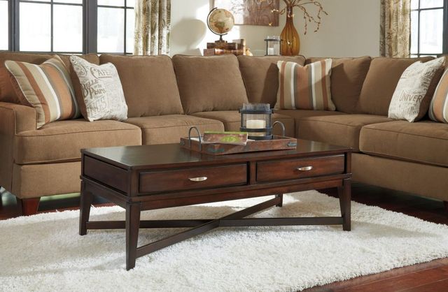 Signature Design by Ashley® Dinelli Dark Brown Coffee Table 1